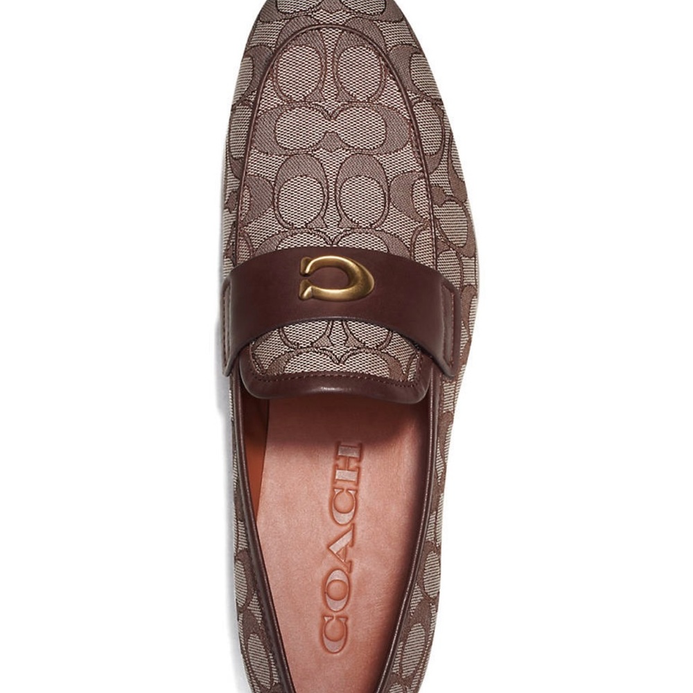 COACH SIGNATURE LOAFERS - Picture 4 of 5